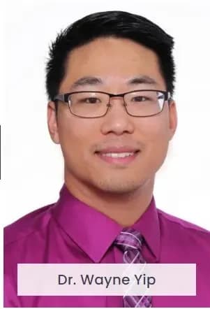 Headshot portrait of Dr. Wayne Yip, Primary Optometrist at Performance Vision Eye Care